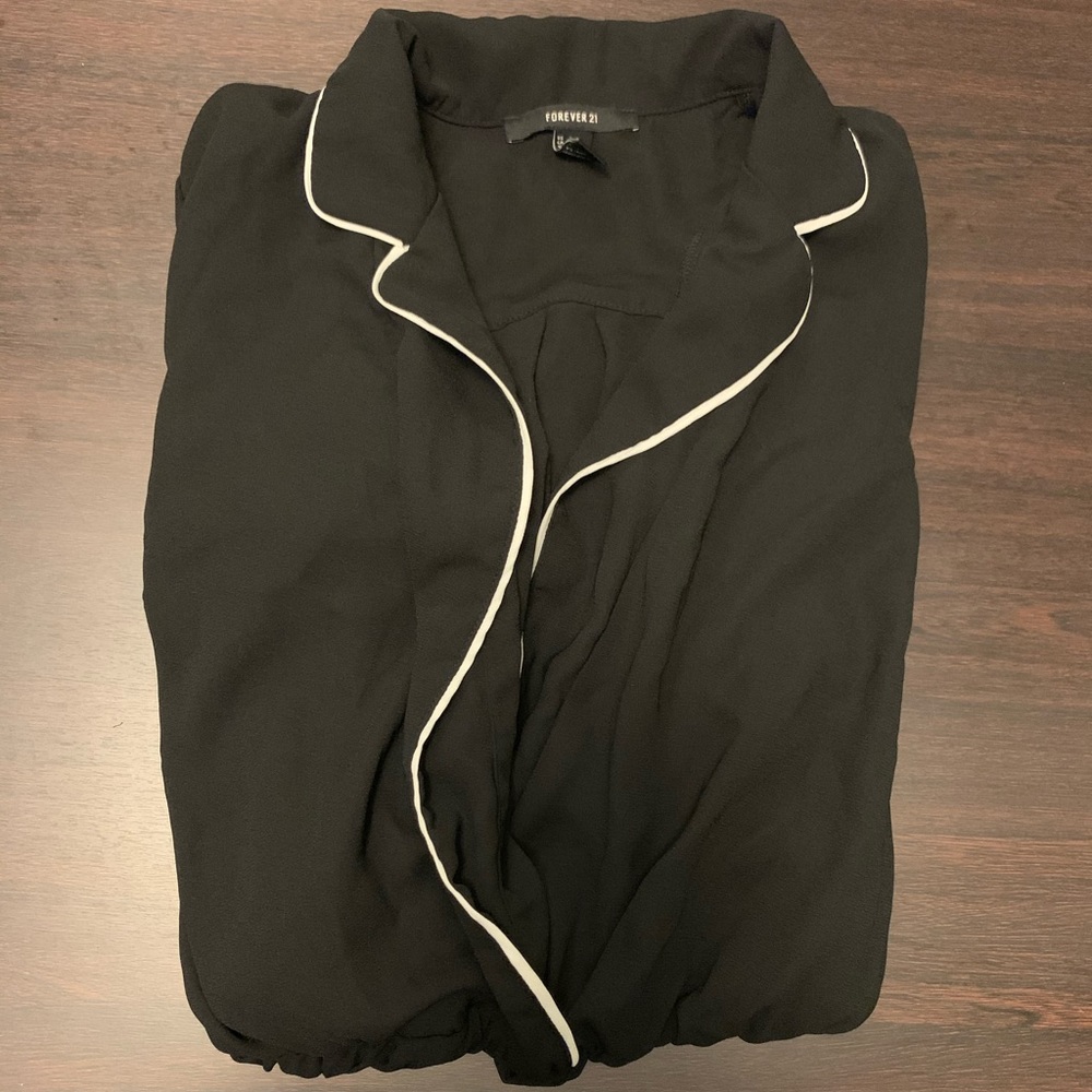 Tuxedo Romper with Long Sleeves 🔥